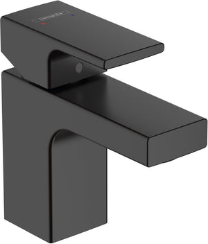 Hansgrohe vernis shape - wastafelmengkraan - ééngreeps bediening - zonder waste - 70mm maat - mat zwart