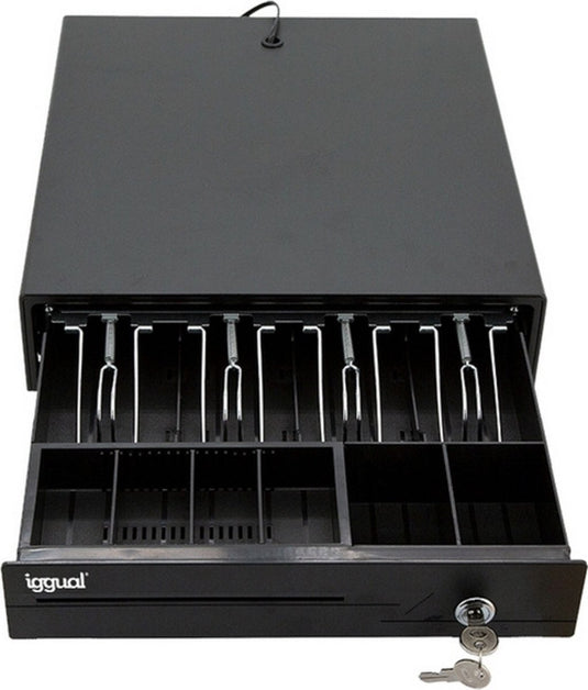 Iggual kassa lade iron-10 zwart