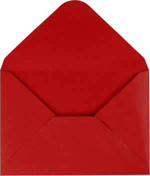 Creativ company envelop rood, 11,5x15cm, 10st.