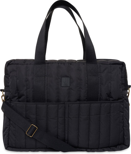 Jollein baby luiertas - puffed moos - black