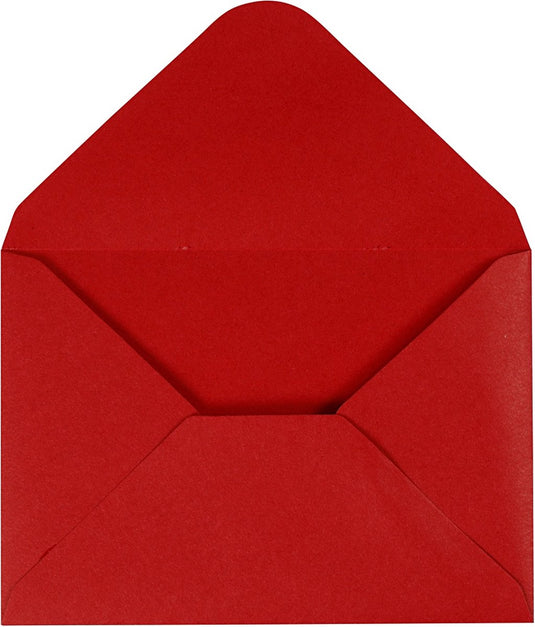 Creativ company envelop rood, 11,5x15cm, 10st.