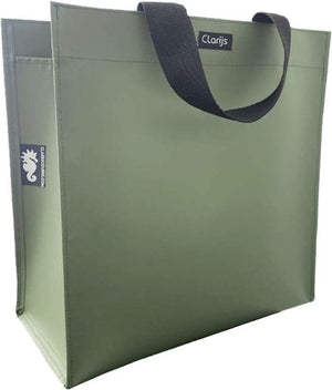 Clarijs shoppertas pvc 23l matt olijf