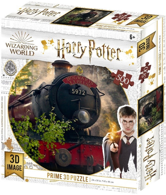 Tucker's fun factory 3d image puzzel - harry potter - hogwarts express (500)