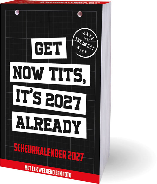 Make that the cat wise scheurkalender - 2027
