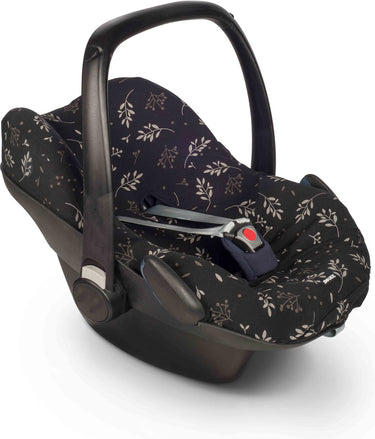 Dooky seat cover 0+ autostoelhoes romantic leaves black - universele autostoelhoes maxi cosi cabriofix, maxi cosi hoes pebble, maxicosi hoes, cybex en meer - autostoelhoes baby universeel