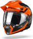Nolan n70-2 x decurio 31 flat black orange white anthracite integraalhelm - motorhelm - maat xxl