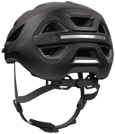 Abus fietshelm urban-i 4.0 lr velvet black s - 51-55 cm - zwart - geschikt voor gebruik op elektrische fietsen - stadsfietsen - 240 g