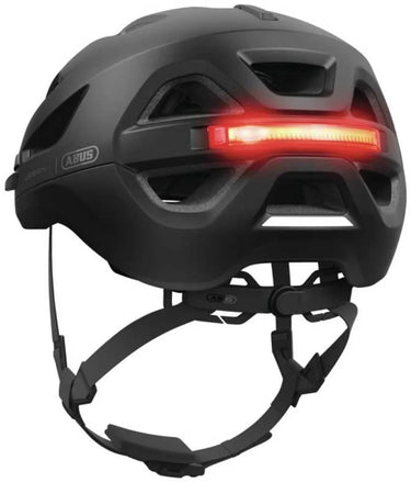 Abus fietshelm urban-i 4.0 ace velvet black s - 51-55 cm - zwart - geschikt voor gebruik op elektrische fietsen - stadsfietsen - 260 g