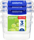 Sistema klip it + set van 3 voorraaddozen