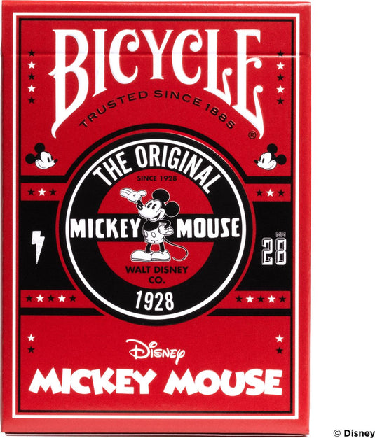 Bicycle disney classic mickey - premium speelkaarten - poker - mickey mouse - creatives - collectible