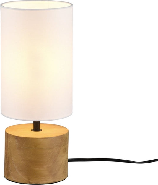 Rl live your light reality woody - tafellamp - bruin;wit