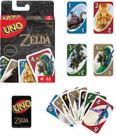 Mattel games the legend of zelda uno kaartspel