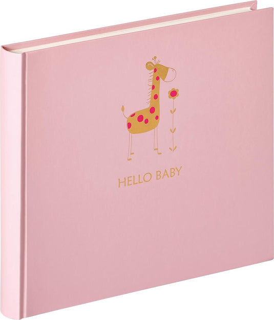 Walther uk-148-r baby animal - babyalbum - formaat 28x25 cm - roze