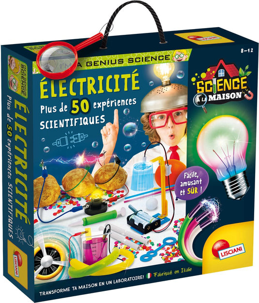 Lisciani i'm a genius science a la maison electricite