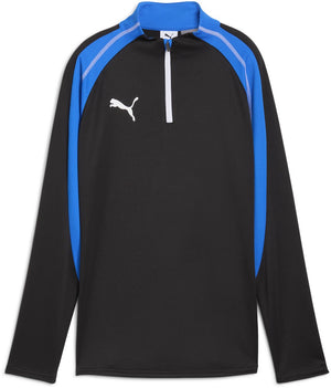 Puma individualblaze 1 4 zip-top dames sporttop - black- white-racing blue