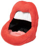 Coockoo happy hangry hondenspeeltje - pluche snackspeeltje met verborgen vakje - krakend geluid - 18cm - rood