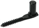 1013216 - schroefhaak voor luik zwart dia 18 mm | 10 stuks