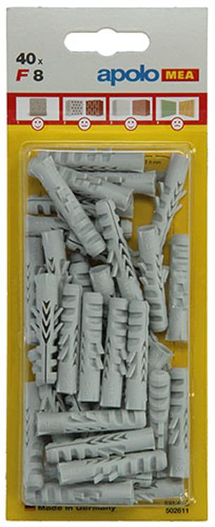 Afbeelding laden in galerijviewer, Celo 1015371 - 40 nylon pluggen f502611 8 mm | 5 stuks

