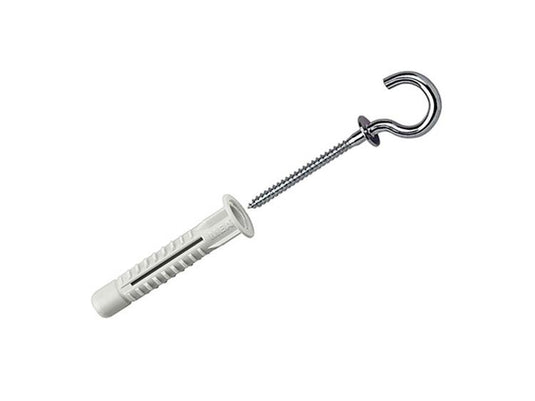 Celo 1015442 - 5 universeelpluggen mzk 6x41mm + schroefhaak 502637 | 5 stuks