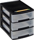Curver babel ladesysteem a4 - 3x5l - 35x26,5x31,3 cm - zwart