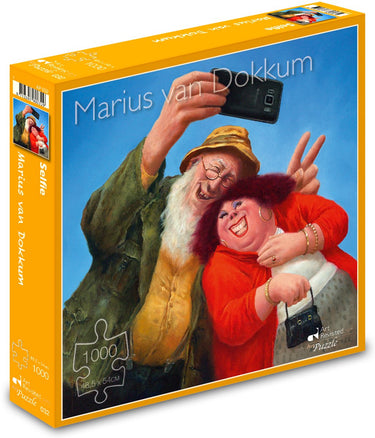Marius van dokkum puzzel selfie -