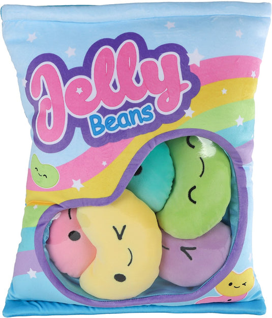 Van manen pluche speelgoed fluffy menu jelly beans 32cm knuffel.