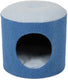 Coockoo kattenhuisje happy house blauw