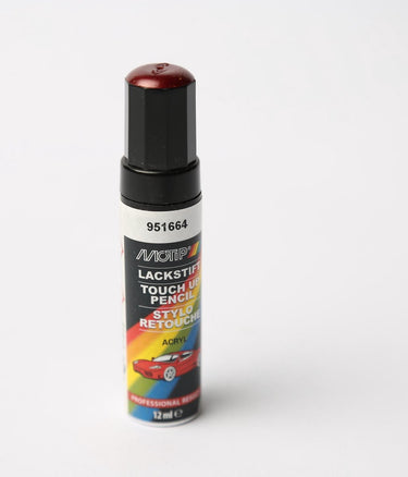 Motip 951664 - auto lakstift - rood metallic - 12 ml
