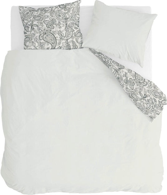 Walra dekbedovertrek perfect paisley - 200x220 - 100% katoen (bci) - off white