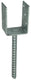 1015099 - u-steun + dol verzinkt recht 71x60x102x4mm | 5 stuks