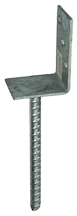 1015101 - l-steun + dol verzinkt 70x60x102x4mm | 5 stuks