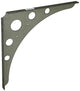 1059990 - delta-l.sierkonsool 300 staalgrijs draagkracht 95 kg | 4 stuks