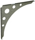 1059990 - delta-l.sierkonsool 300 staalgrijs draagkracht 95 kg | 4 stuks