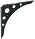 1059989 - delta-l.sierkonsool 300 zwart draagkracht 95 kg per stuk | 4 stuks