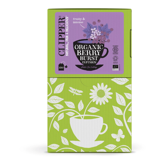 Clipper infusion berry burst bio (250 stuks)