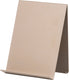 Woood brook boekenstandaard staand - metaal - zand beige - 24x19x14 cm