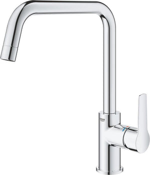 Grohe start keukenkraan - hoge uitloop - 150° draaibereik - chroom