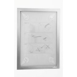 Durable 484323 documenthouder zilver (b x h) 236 mm x 323 mm din a4 staand, din a4 liggend