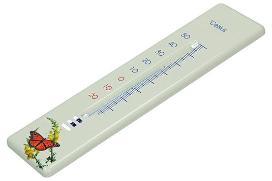 1023315 - decorthermometer vlinder 21cm | 2 stuks