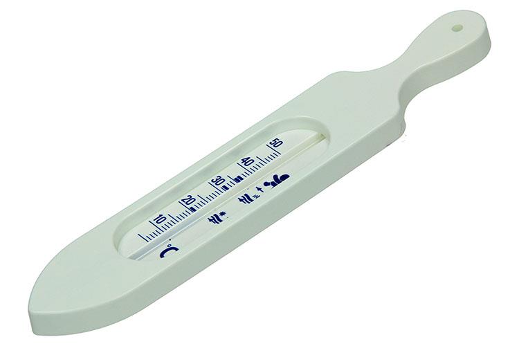 Afbeelding laden in galerijviewer, 1023322 - badthermometer kunststof wit | 2 stuks
