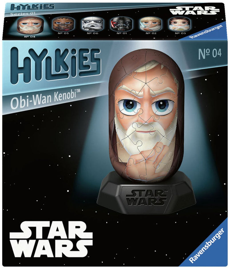 Afbeelding laden in galerijviewer, Ravensburger 3d puzzel hylkies star wars obi-wan kenobi, 54st.
