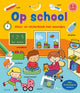 Deltas kleur- en stickerboek met woordjes - op school