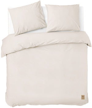 Dindi home dekbedovertrek forever colours - 240x220 - 100% katoen - off white