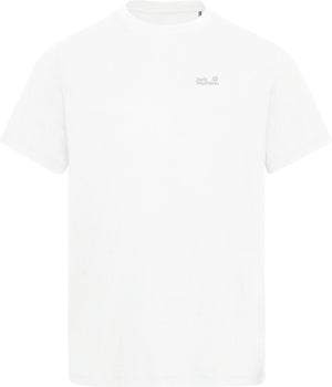 Jack wolfskin essential t m heren outdoorshirt-stark white