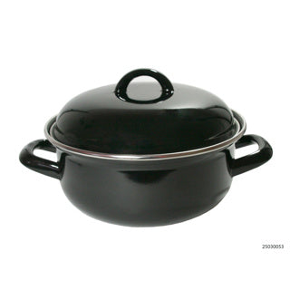 Overige merken casalupo emaille braadpan 22 cm zwart