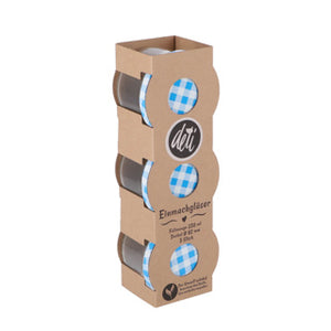 Jampot set 3 23 cl assorti | 3 stuks