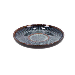Load image into Gallery viewer, Cosy trendy schotel d12xh1,8 cm atlantis stripe | 12 stuks

