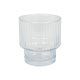 Glas lines clear stapelbaar ø 8,5x9,5 cm 320 ml | 6 stuks