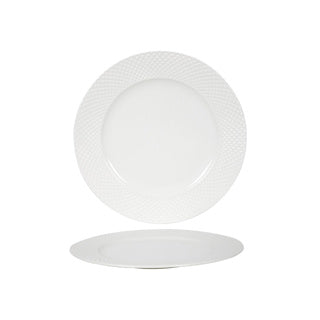Dinerbord diamond porselein ø 27 cm | 6 stuks