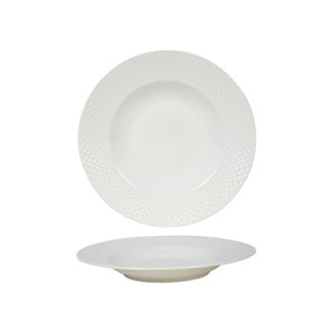 Diepbord diamond porselein ø 22,2 cm | 6 stuks
